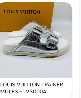 LOUIS VUITTON LV TRAINER MULES – LVSD004
