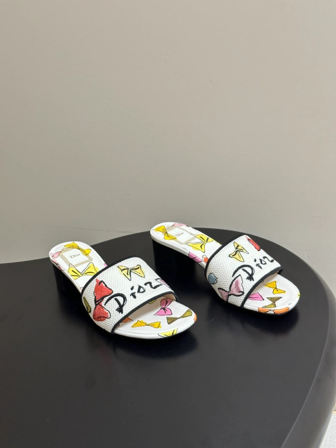 DIOR DWAY HEELED SLIDE – DS039