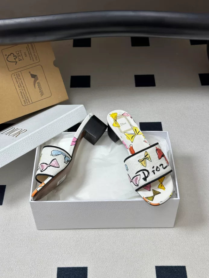DIOR DWAY HEELED SLIDE – DS039