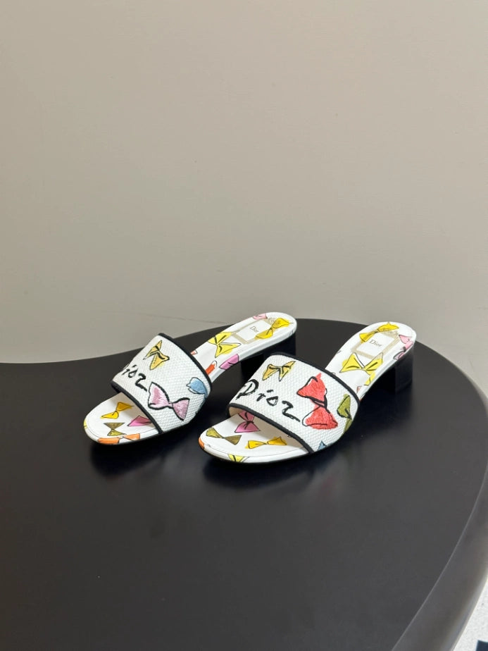 DIOR DWAY HEELED SLIDE – DS039