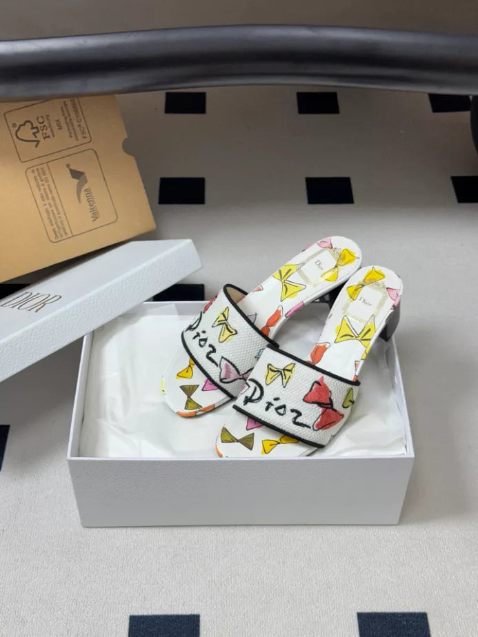 DIOR DWAY HEELED SLIDE – DS039