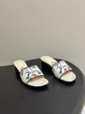 DIOR DWAY HEELED SLIDE – DS040