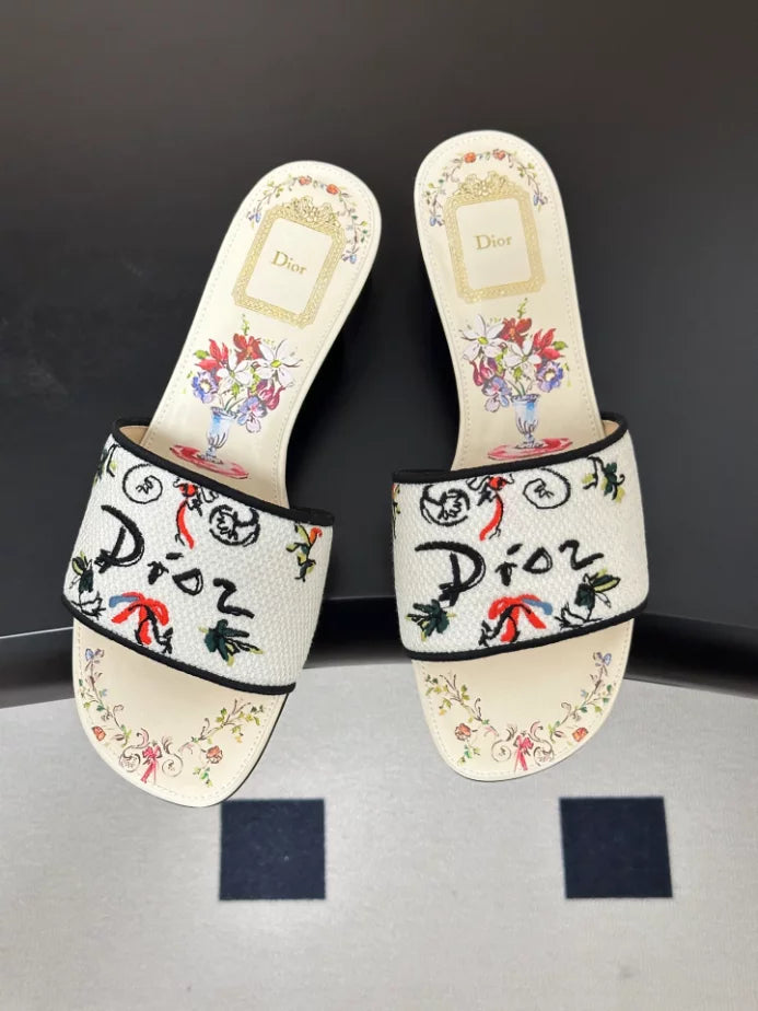 DIOR DWAY HEELED SLIDE – DS040