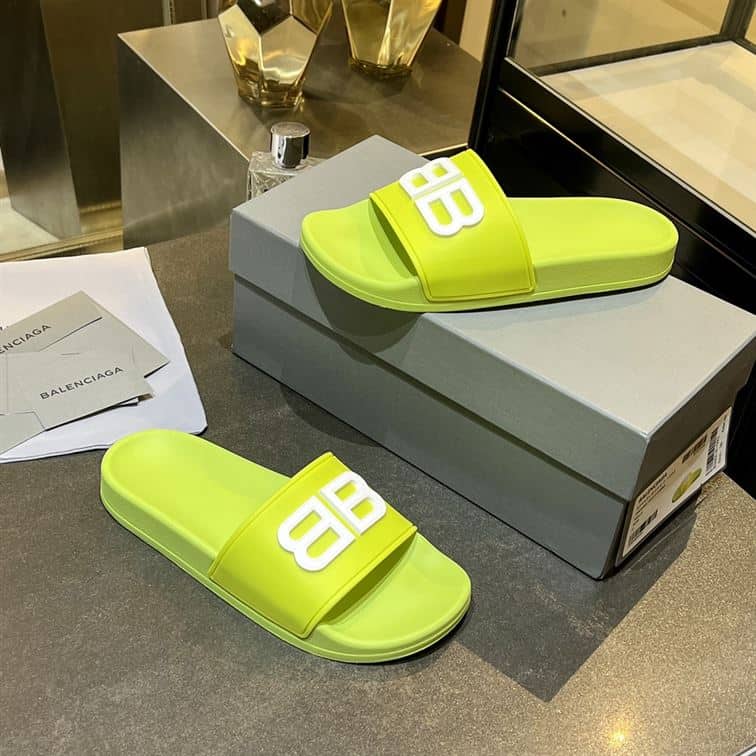 BALENCIAGA BB POOL SLIDE SANDALS – BBD012