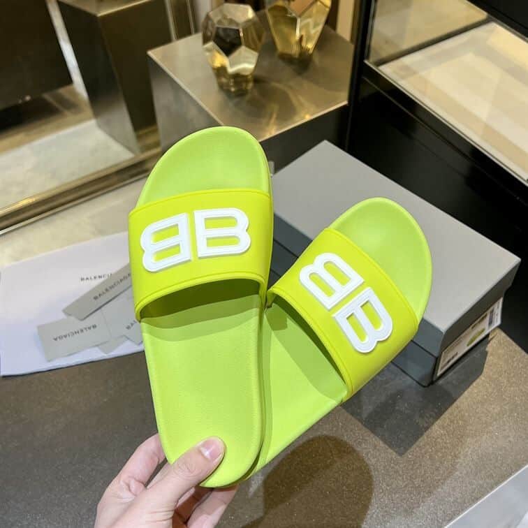 BALENCIAGA BB POOL SLIDE SANDALS – BBD012