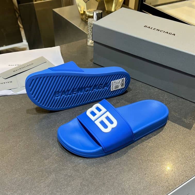BALENCIAGA BB POOL SLIDE SANDALS – BBD013