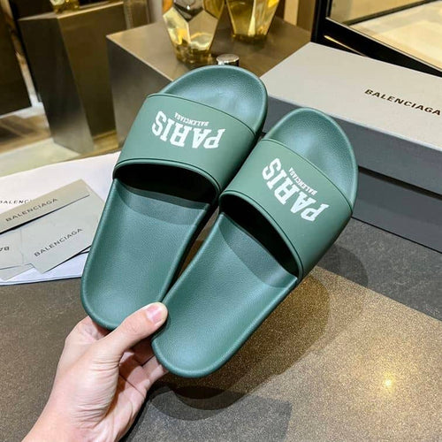 BALENCIAGA CITIES PARIS POOL SLIDE SANDAL – BBD006
