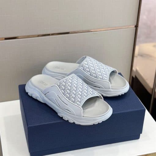 DIOR H-TOWN SANDAL GRAY RUBBER – DS003