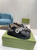 GUCCI MEN’S GUCCI SANDAL BLACK LEATHER – GSL009