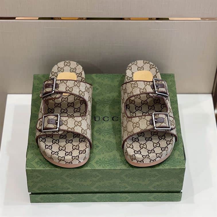 GUCCI MEN’S SLIDE SANDAL WITH STRAPS – GSL027