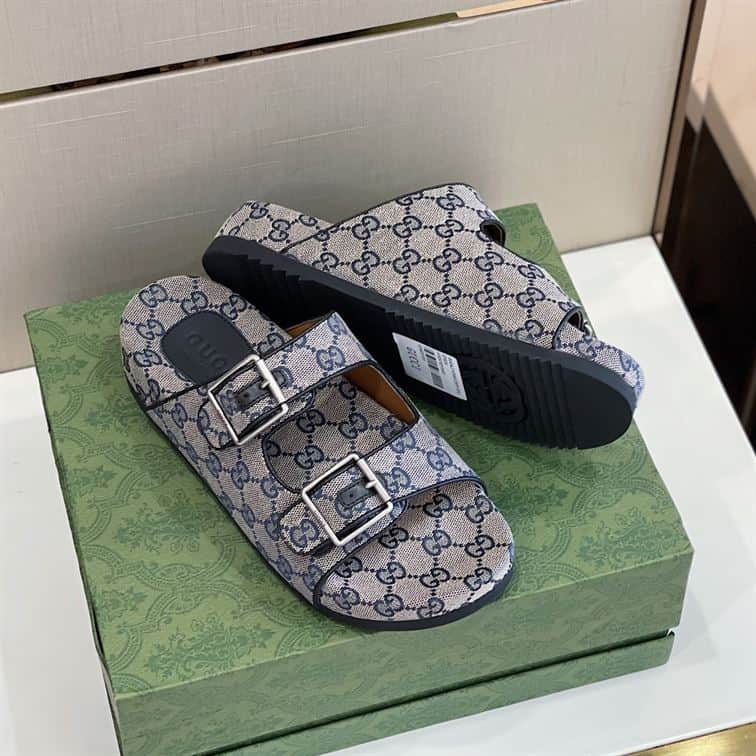 GUCCI MEN’S SLIDE SANDAL WITH STRAPS – GSL029