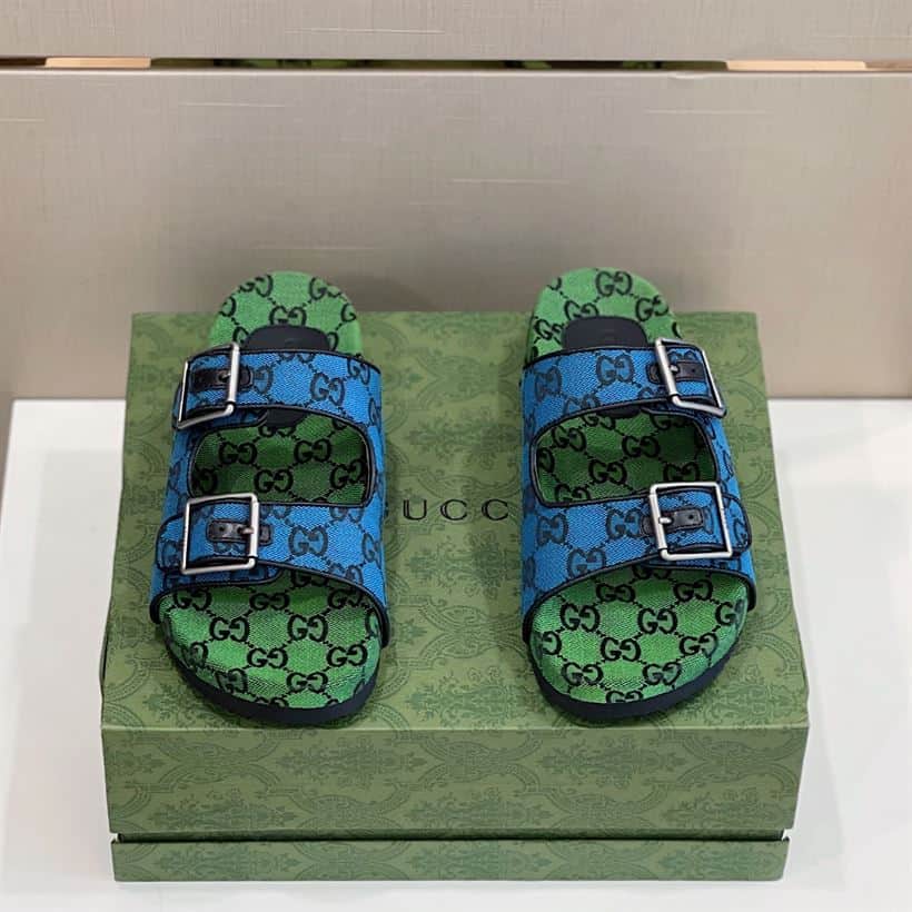GUCCI MEN’S SLIDE SANDAL WITH STRAPS – GSL031