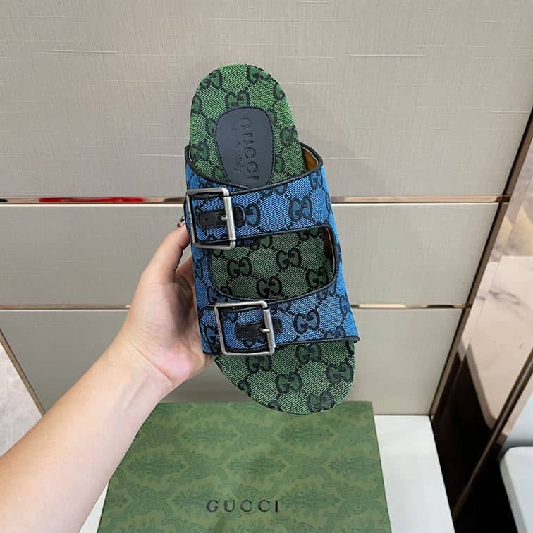 GUCCI MEN’S SLIDE SANDAL WITH STRAPS – GSL031
