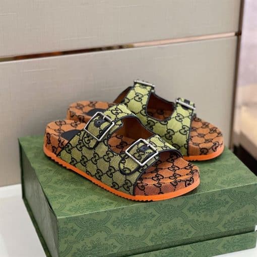 GUCCI MEN’S SLIDE SANDAL WITH STRAPS – GSL032