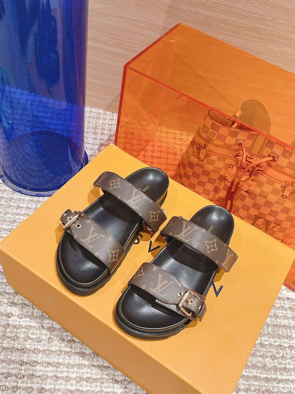 LOUIS VUITTON BOM DIA FLAT COMFORT MULE – LVSD017