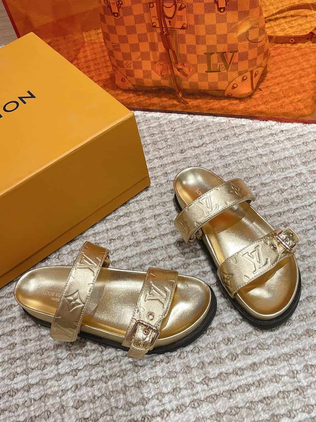 LOUIS VUITTON BOM DIA FLAT COMFORT MULE – LVSD020