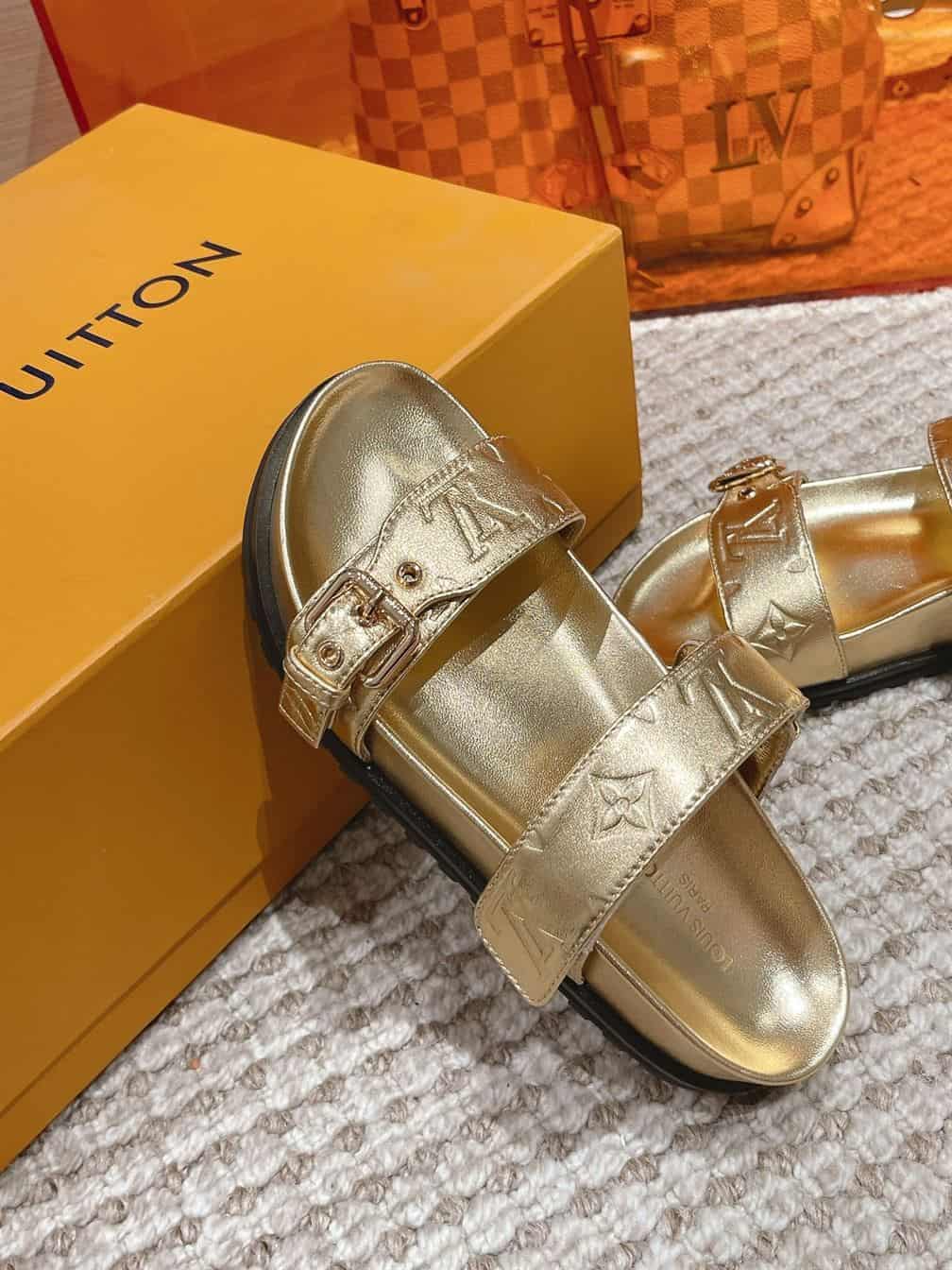 LOUIS VUITTON BOM DIA FLAT COMFORT MULE – LVSD020
