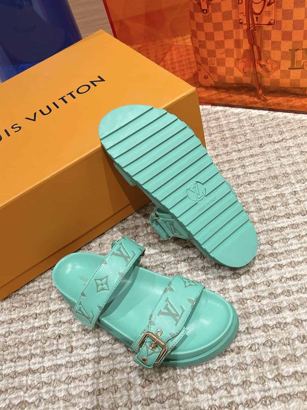 LOUIS VUITTON BOM DIA FLAT COMFORT MULE – LVSD021