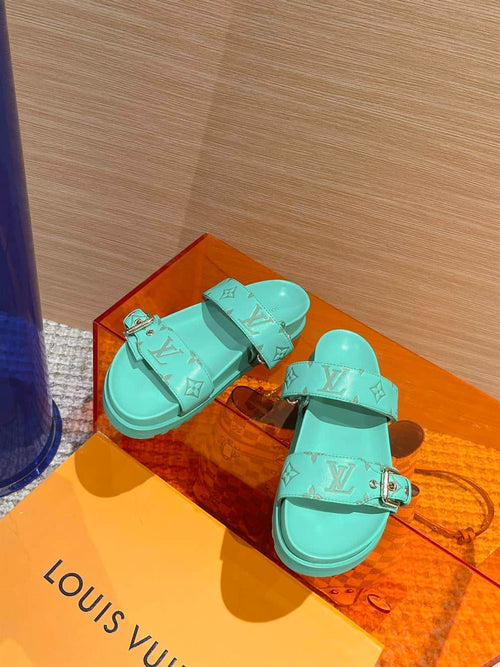 LOUIS VUITTON BOM DIA FLAT COMFORT MULE – LVSD021