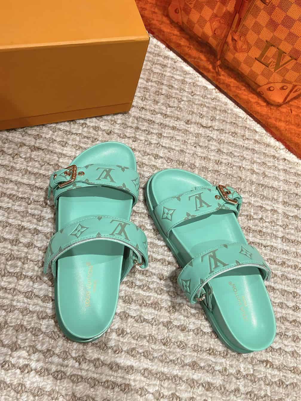 LOUIS VUITTON BOM DIA FLAT COMFORT MULE – LVSD021
