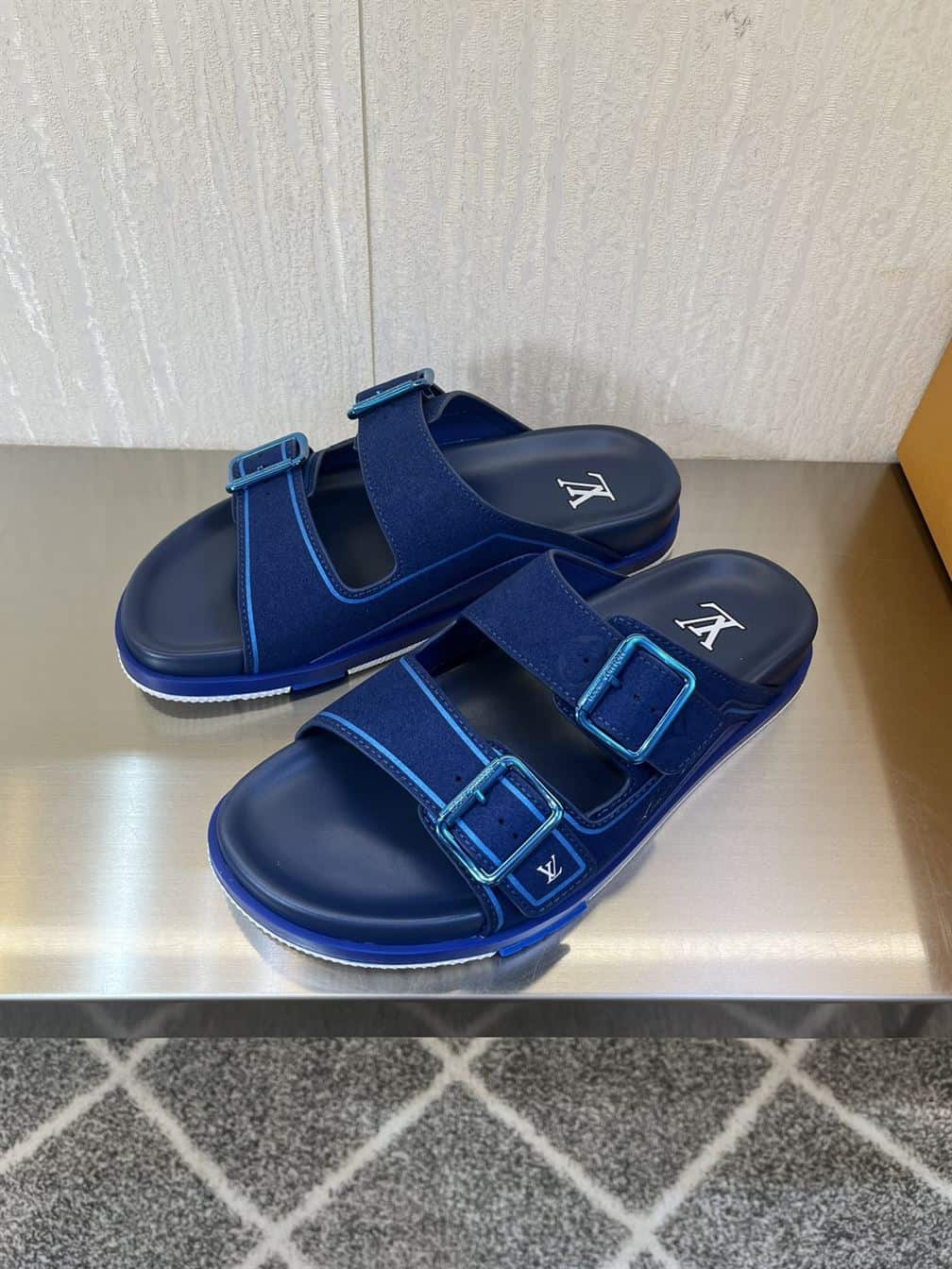 LOUIS VUITTON LV TRAINER MULES – LVSD022