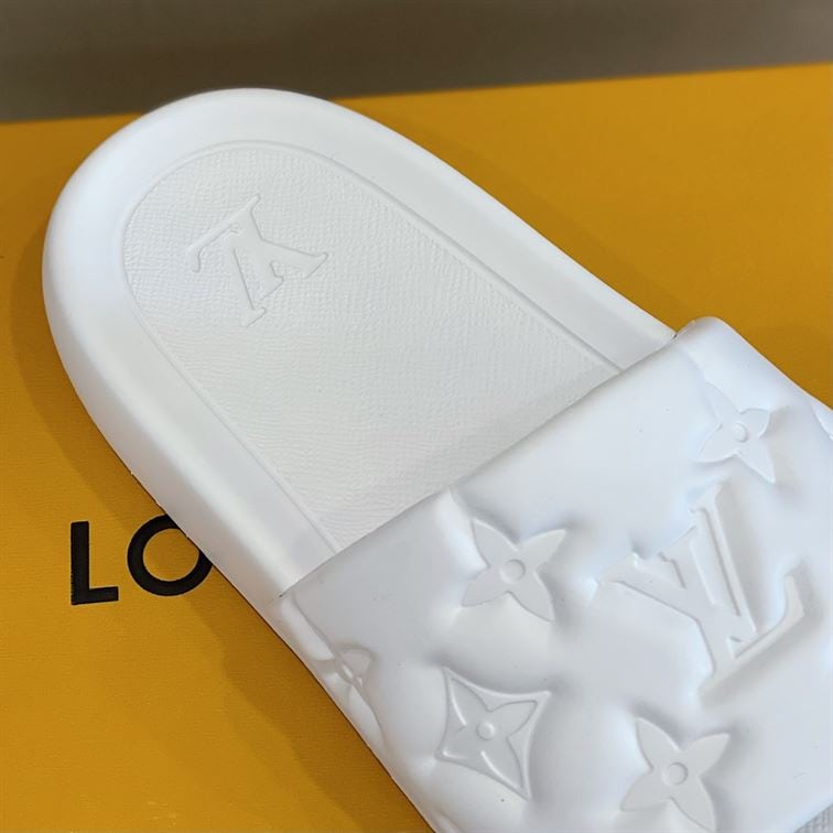 LOUIS VUITTON WATERFRONT MULE WHITE – LVSD044